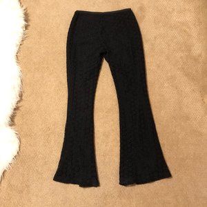 Black Flared Guess by Marciano Pants